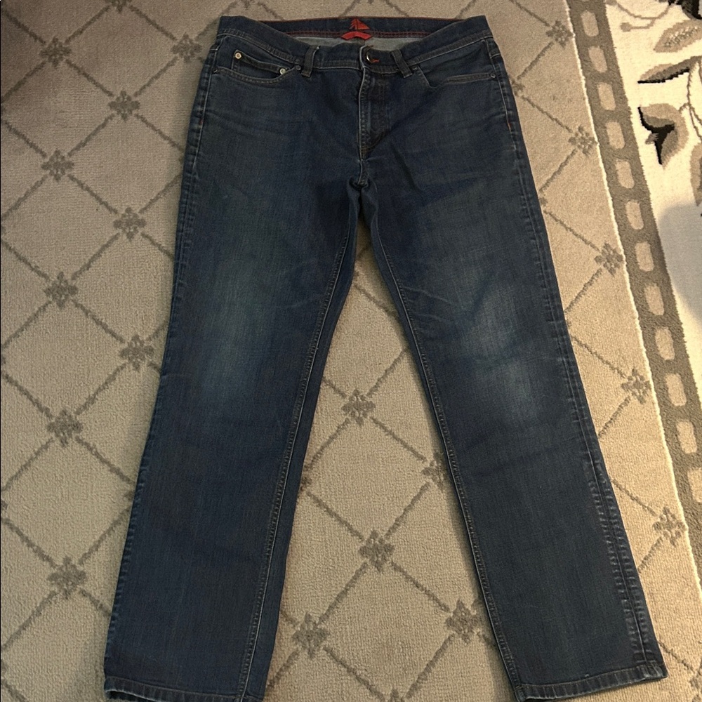 L.L. Bean Men's Cliffside Cordura Straight Jeans